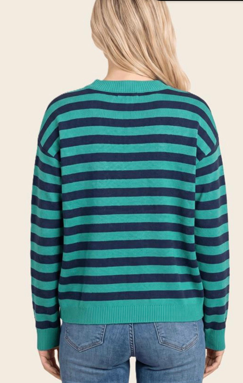 Very Merry - Green Stripe