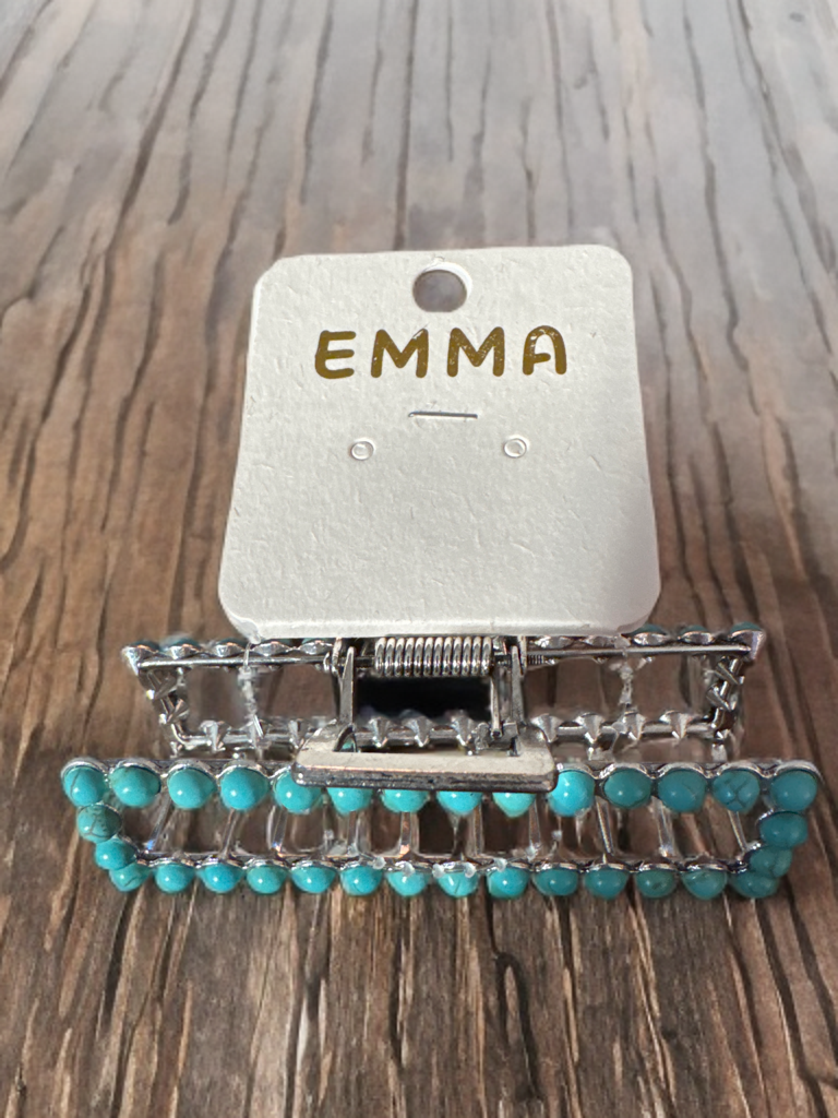 Turquoise Hair Clip
