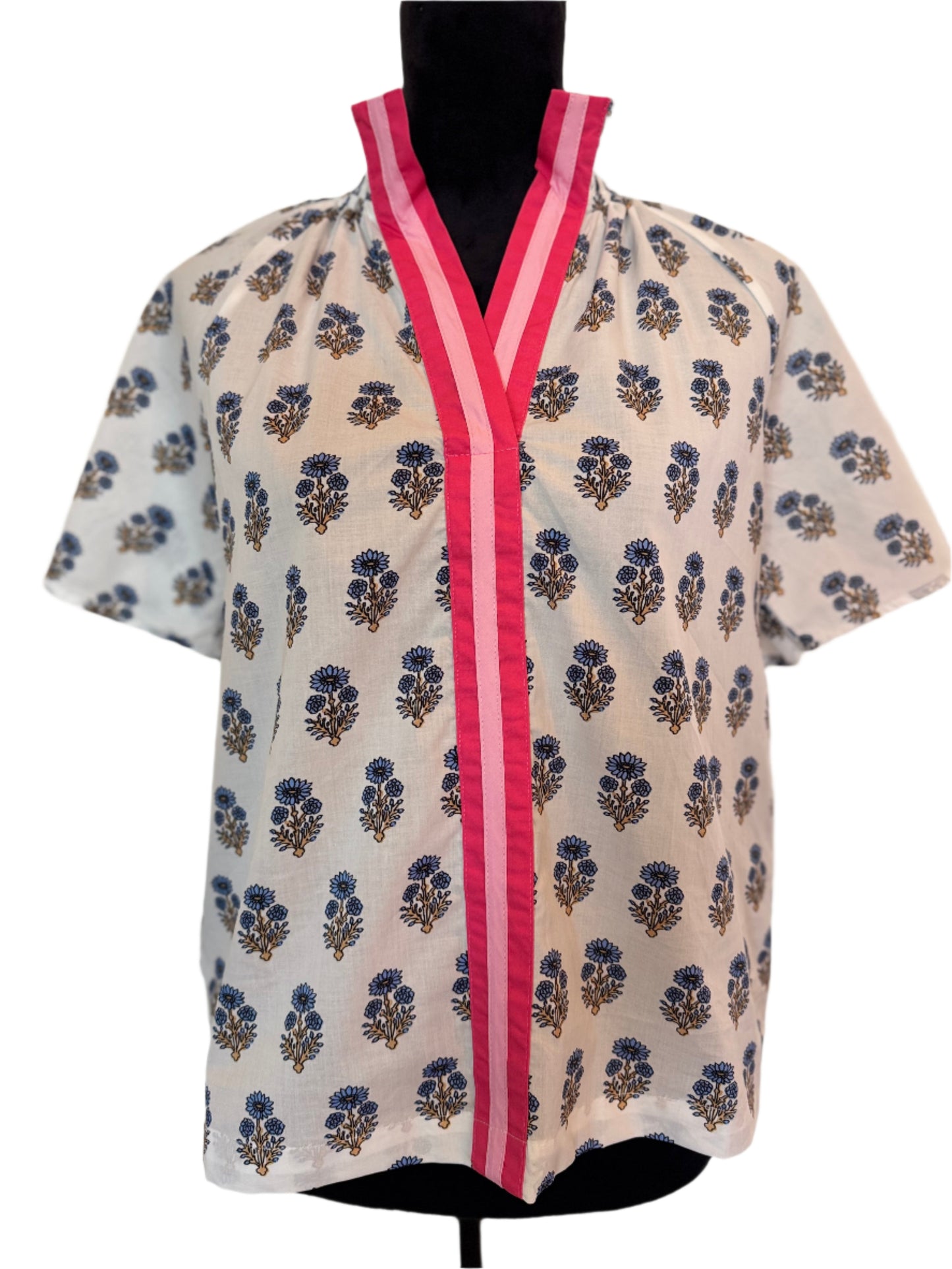 The Jackie Flower Print Top