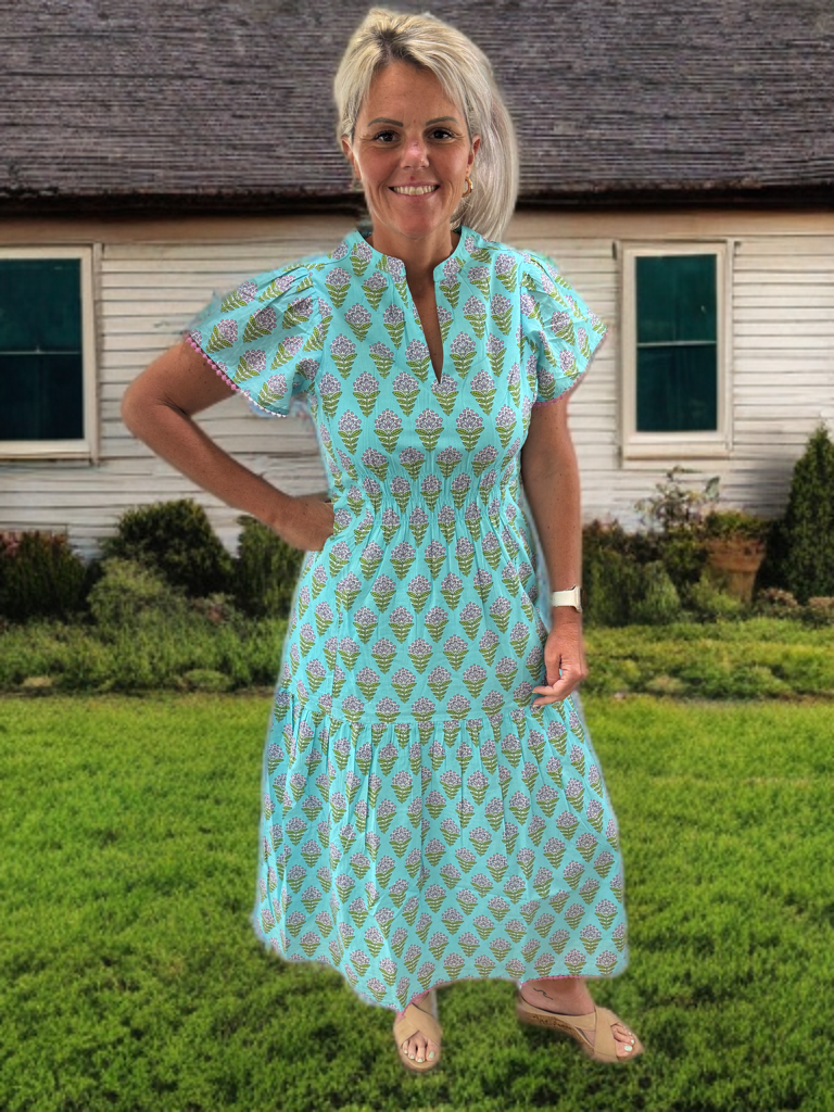 Uncle frank - Lavender Blooms Dress