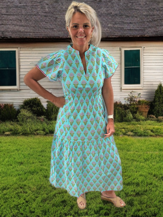 Uncle frank - Lavender Blooms Dress
