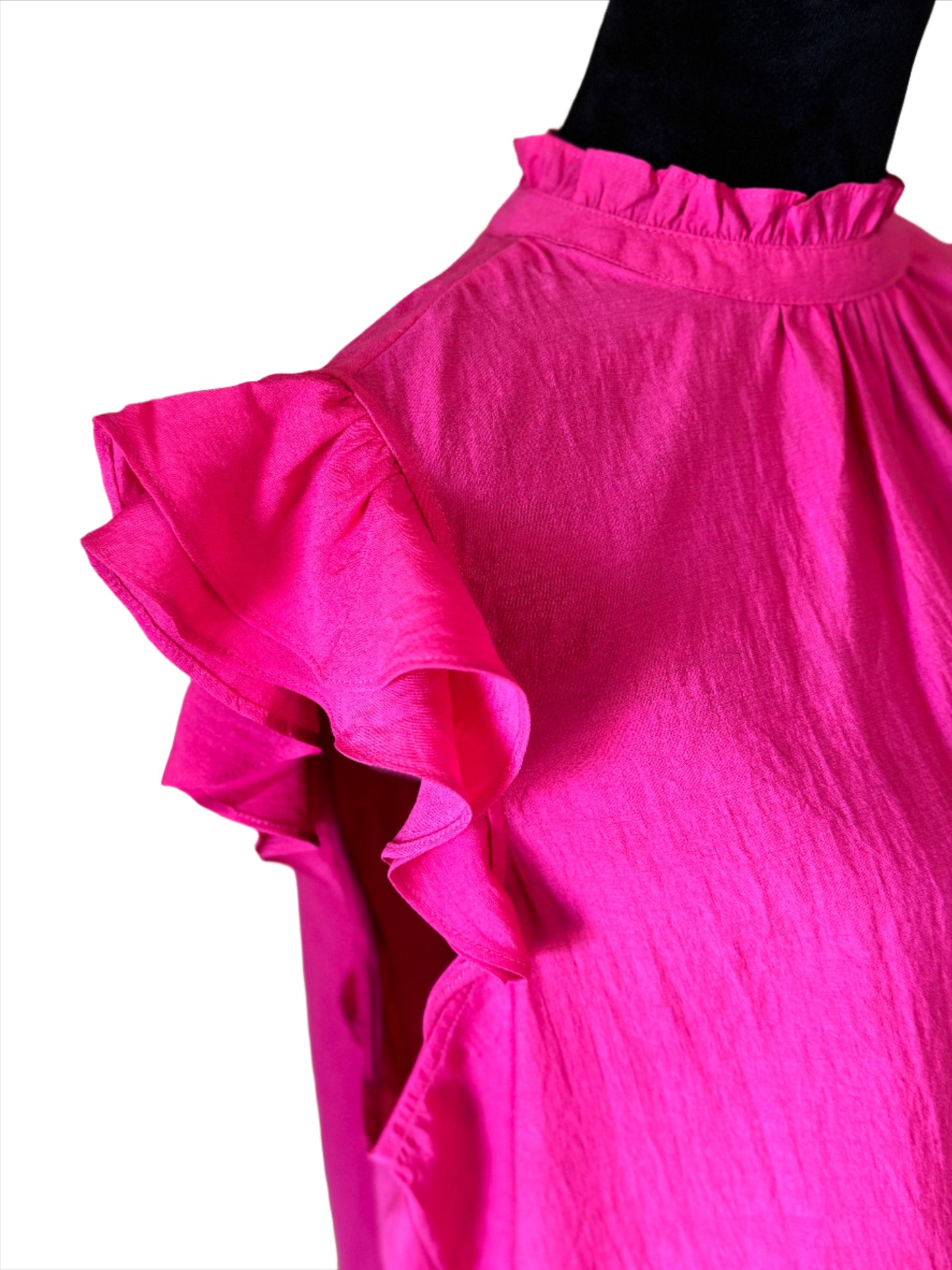 The Summer Pink Blouse (Plus Size Collection)