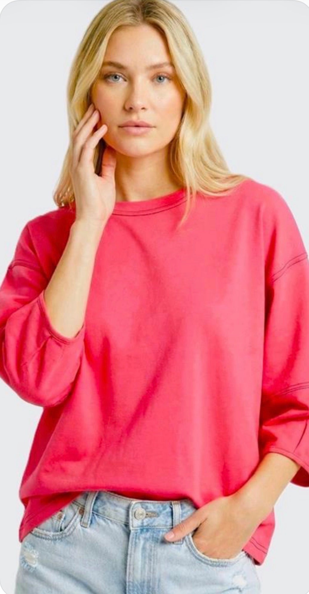 Fuchsia Top