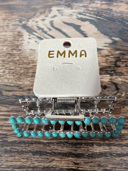 Turquoise Hair Clip