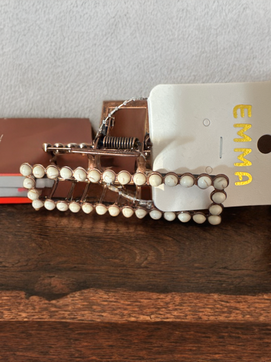 Hair Clip - Pearl