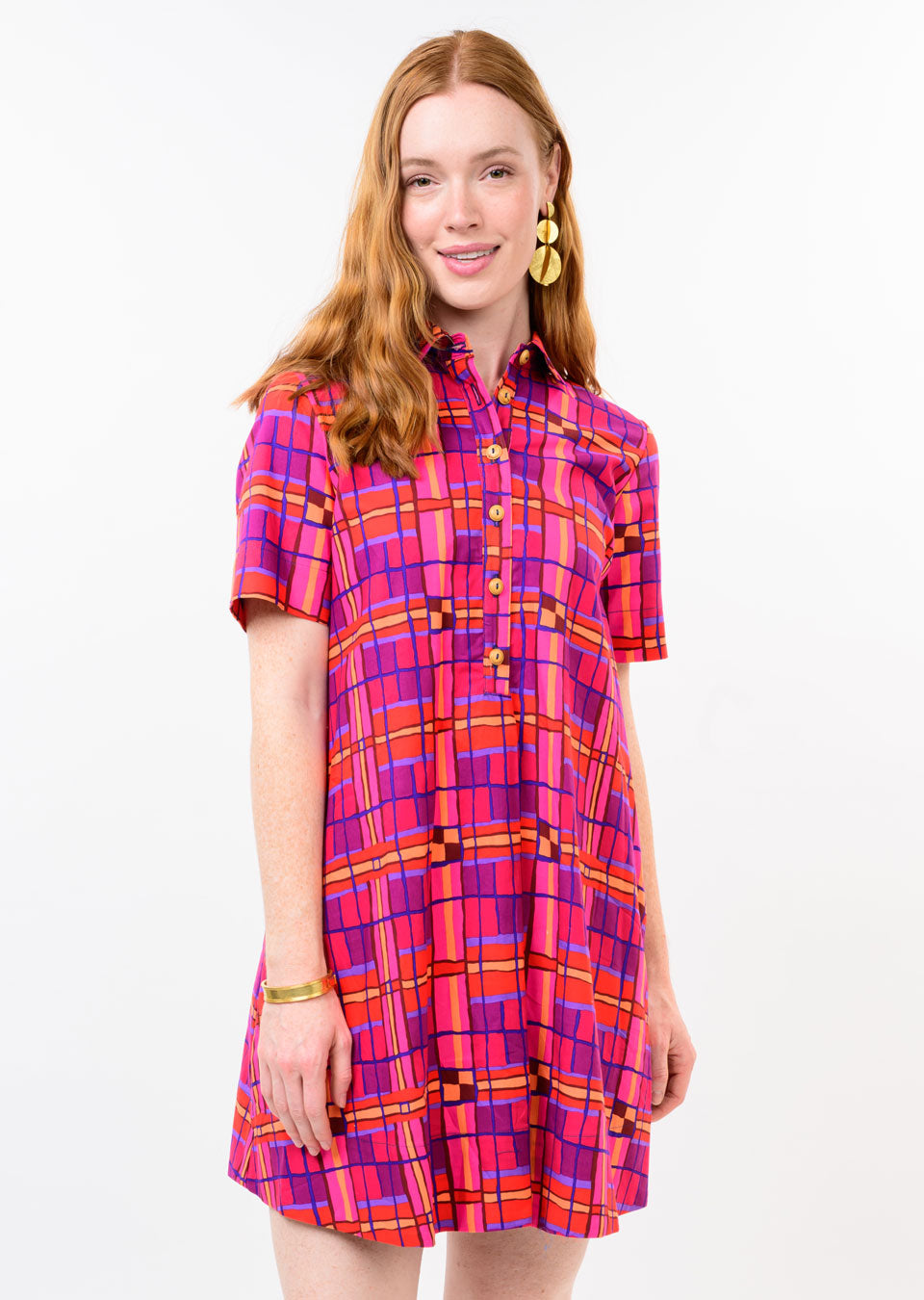 Uncle Frank - Plaid Shift Dress